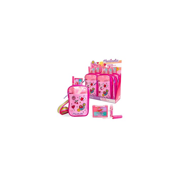 Martinelia Bolsito Cruzado Cosmetica Rosa - unisex - Teknashop Ltd