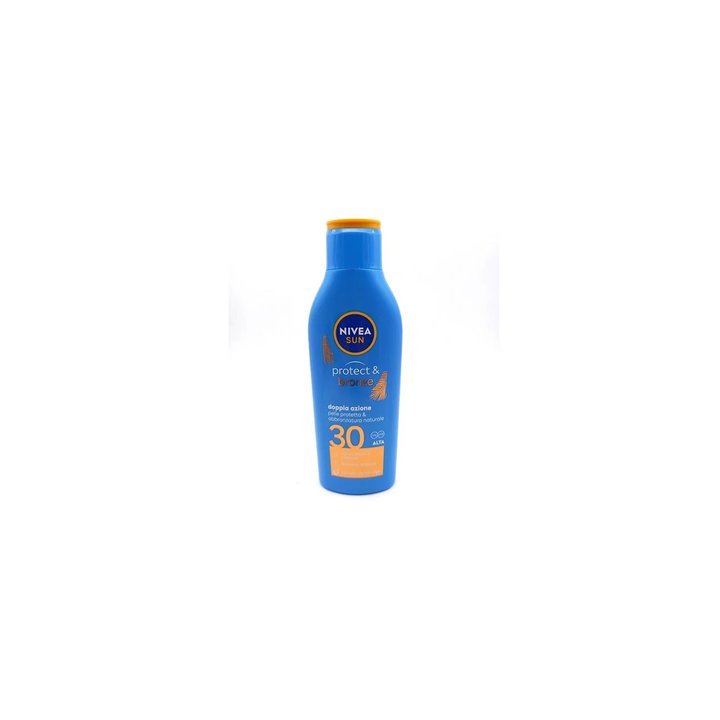 Nivea Sun Protege y Broncea Leche Solar Spf30 200ml - unisex - Teknashop Ltd