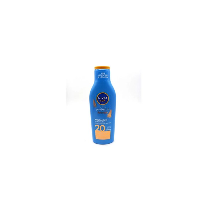 Nivea Sun Protege y Broncea Leche Solar Spf20 200ml - unisex - Teknashop Ltd