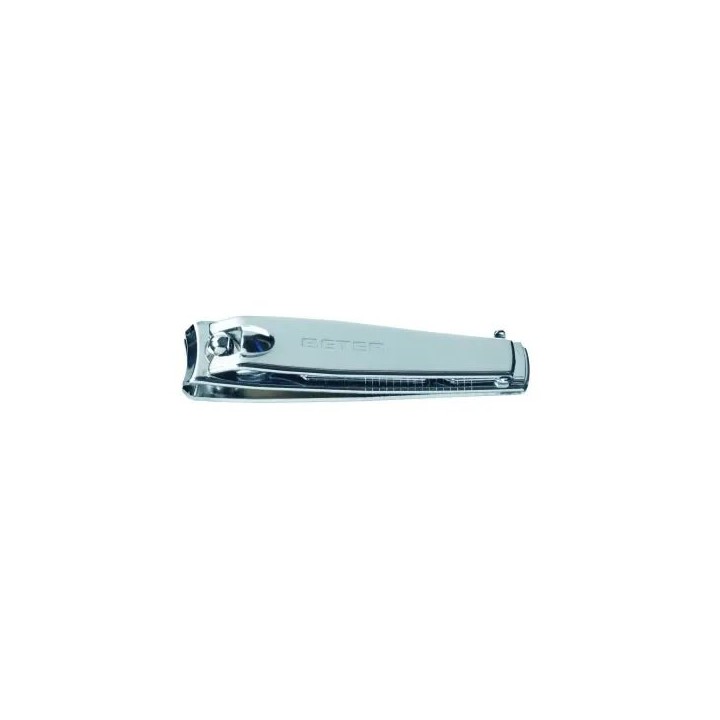 Beter Chrome Plated Manicure Nail Clippers With Nail File - unisex - Teknashop Ltd
