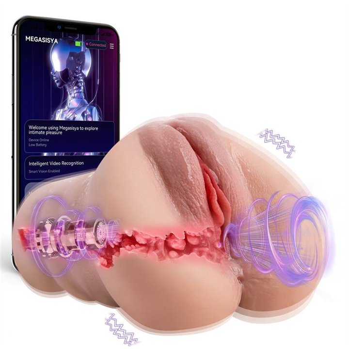 Sora Vagina and Anus with Vibration, Thrusting and APP 1.54 kg - SQ-MAR60162 - Teknashop Ltd