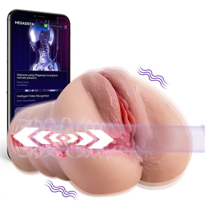 Sora Vagina and Anus with Vibration, Thrusting and APP 1.54 kg - SQ-MAR60162 - Teknashop Ltd