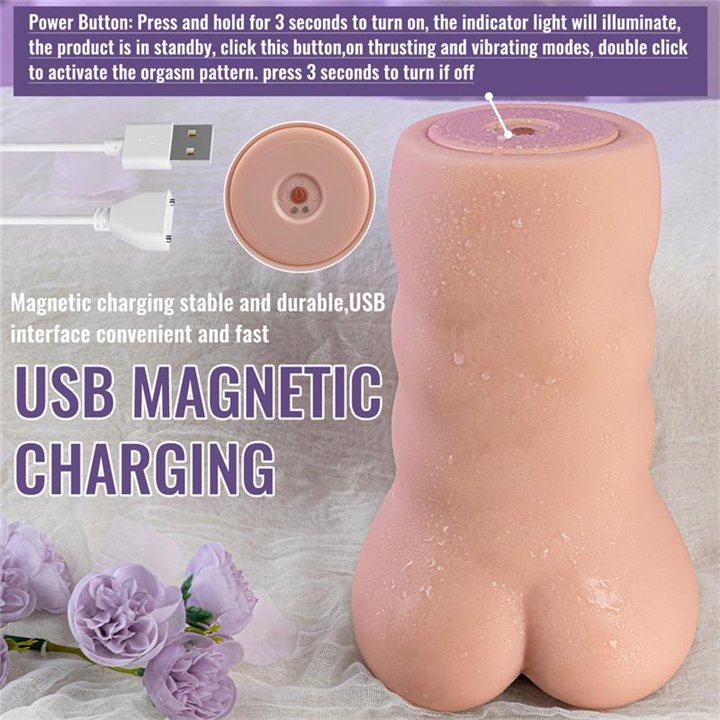 Sora Vagina and Anus with Vibration, Thrusting and APP 1.54 kg - SQ-MAR60162 - Teknashop Ltd
