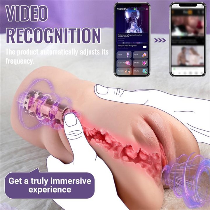 Sora Vagina and Anus with Vibration, Thrusting and APP 1.54 kg - SQ-MAR60162 - Teknashop Ltd