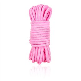 Bondage Cotton Rope 10 Meter Pink - 843658379553 - Teknashop Ltd