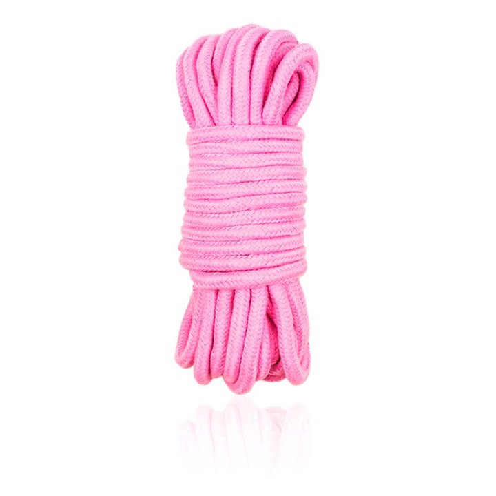 Bondage Cotton Rope 10 Meter Pink - 843658379553 - Teknashop Ltd