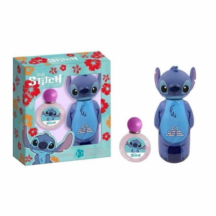 Disney Stitch Eau De Toilette Spray 50ml Set 2 Pieces - unisex - Teknashop Ltd