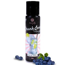 SECRETPLAY - LUBRICANT DRUNK IN LOVE GIN&TONIC 60 ML - D-222096 - Teknashop Ltd