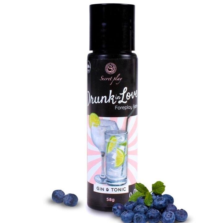 SECRETPLAY - LUBRICANT DRUNK IN LOVE GIN&TONIC 60 ML - D-222096 - Teknashop Ltd