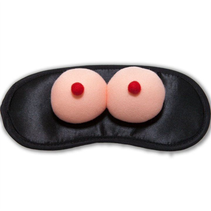 DIABLO PICANTE - TITS SLEEP MASK - D-236772 - Teknashop Ltd
