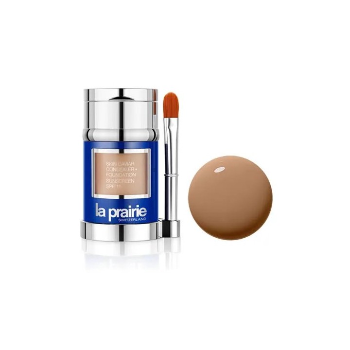 La Prairie Skin Caviar Concealer Foundation Spf15  Mocha 30ml - unisex - Teknashop Ltd
