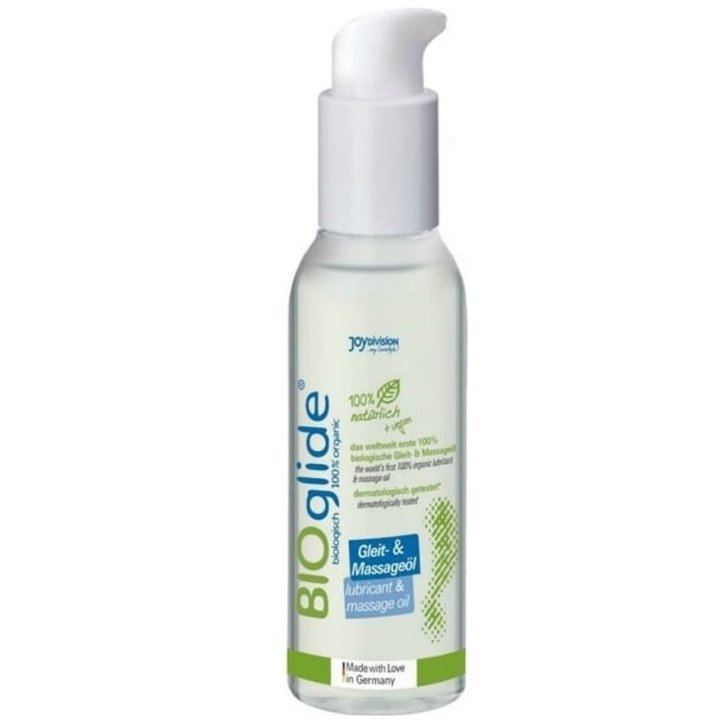 BIOGLIDE - ORGANIC LUBRICANT AND MASSAGE OIL 125 ML - D-220490 - Teknashop Ltd