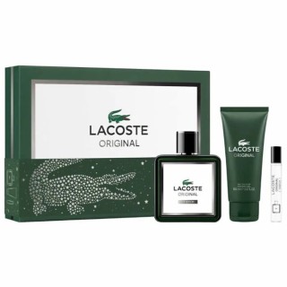 Lacoste Original Eau De Parfum Spray 100ml Set 3 Pieces - unisex - Teknashop Ltd