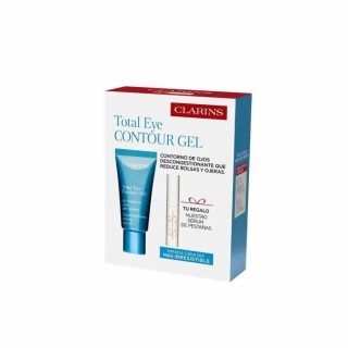 Clarins Total Eye Contour Gel 20ml Set 2 Pieces - unisex - Teknashop Ltd