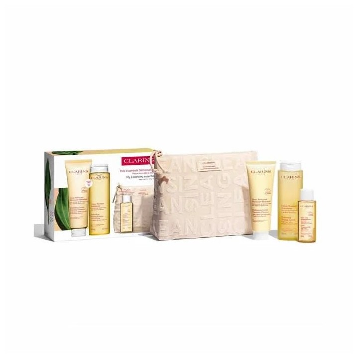 Clarins Hydrating Gentle Foaming Cleanser 125ml Set 4 Pieces - unisex - Teknashop Ltd