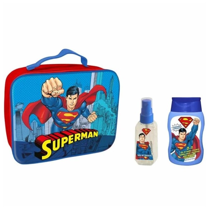 Superman Shower Gel And Shampoo 200ml Set 3 Pieces - unisex - Teknashop Ltd