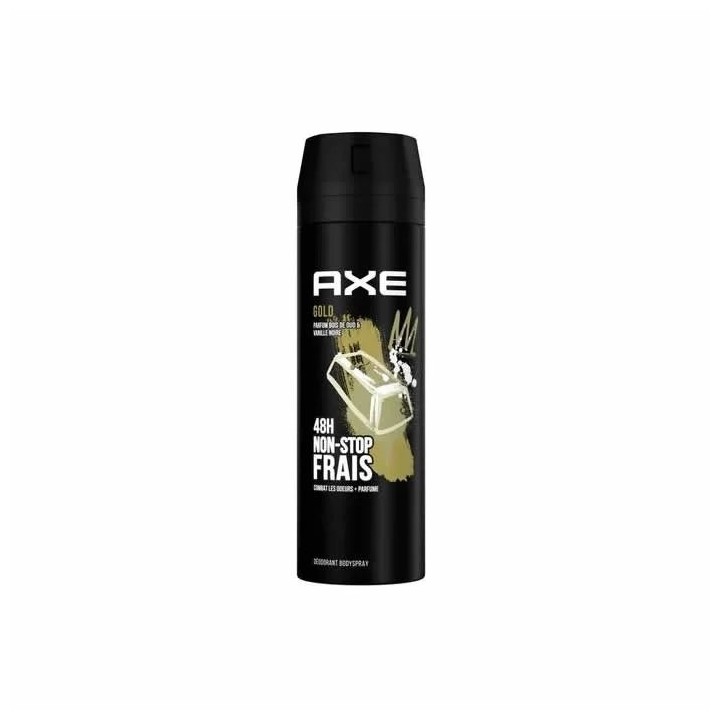 Axe Deodorant Spray Homme 48h Gold 200ml - unisex - Teknashop Ltd
