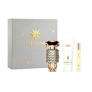Paco Rabanne Fame Eau De Perfume Spray 50ml Set 3 Pieces - woman - Teknashop Ltd