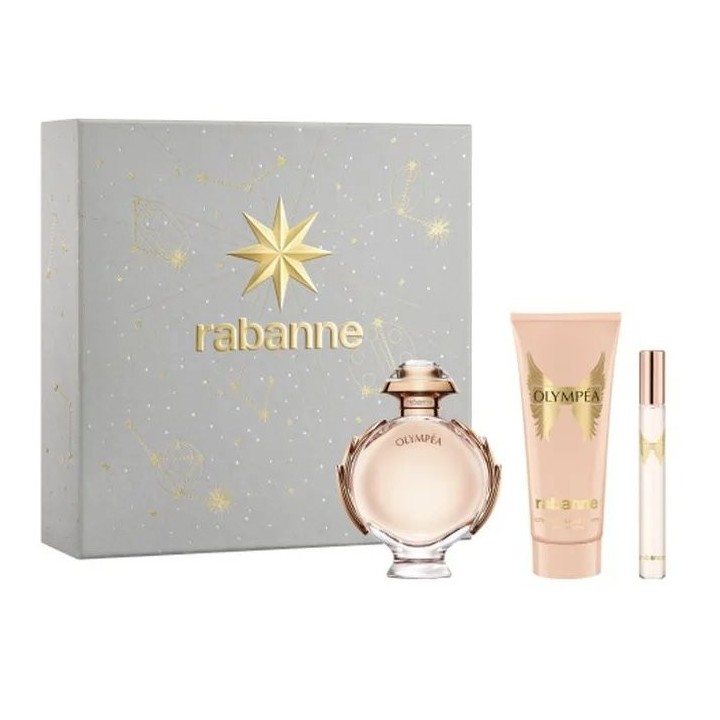 Rabanne Olympéa Eau De Perfume Spray 80ml Set 3 Pieces - woman - Teknashop Ltd