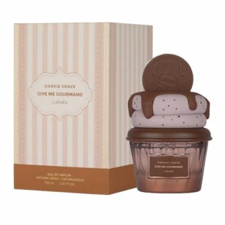 Lattafa Give Me Gourmand Cookie Crave Eau De Parfum Spray 75ml - unisex - Teknashop Ltd