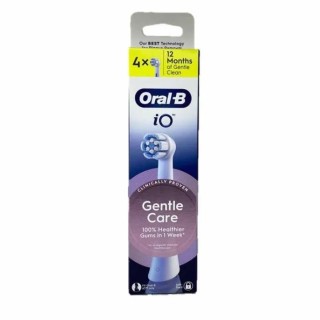 Oral-B iO Gentle Care White Replacement Heads 4 Pack - unisex - Teknashop Ltd