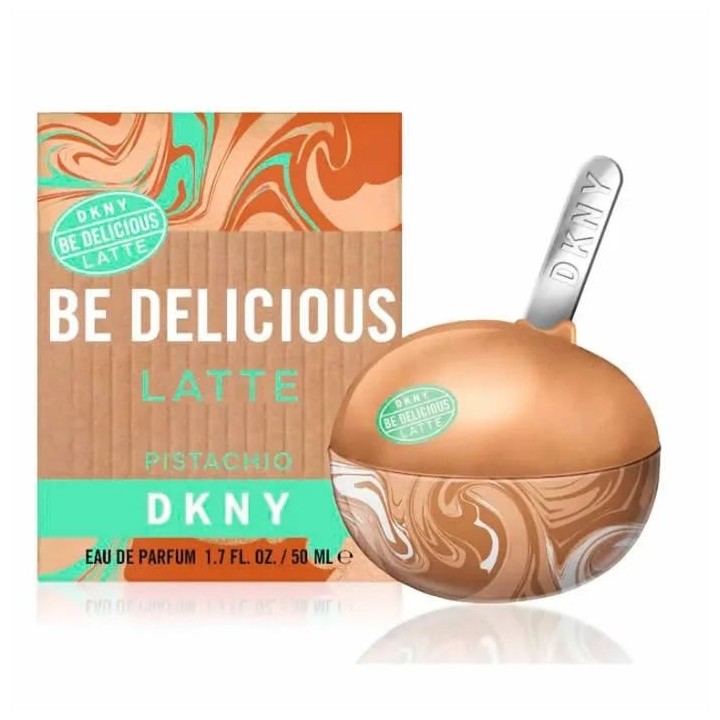 Dkny Be Delicious Latte Pistachio Eau De Parfum Spray 50ml - unisex - Teknashop Ltd