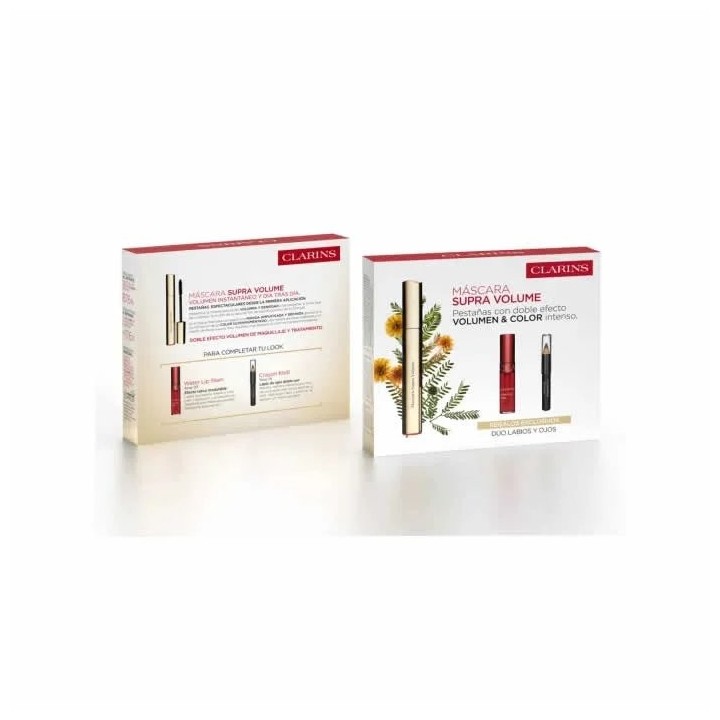 Clarins Supra Volume Mascara Set 3 Pieces - unisex - Teknashop Ltd