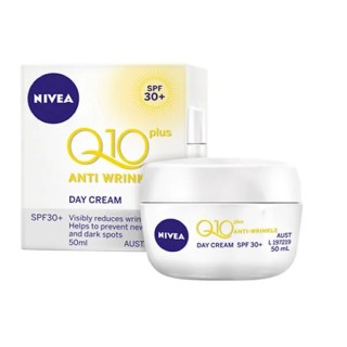 Nivea Q10 Plus Anti Wrinkle Age Spot Day Cream Spf30 50ml  - unisex - Teknashop Ltd