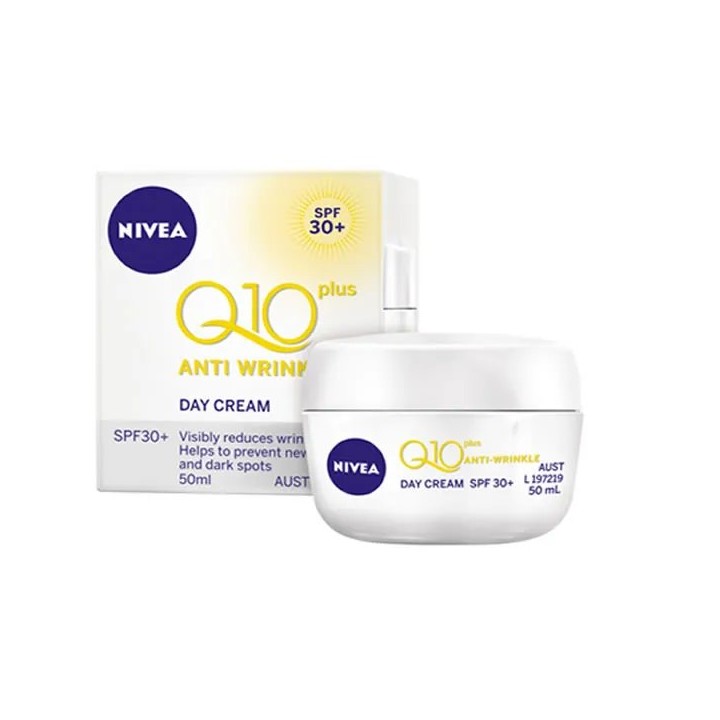 Nivea Q10 Plus Anti Wrinkle Age Spot Day Cream Spf30 50ml  - unisex - Teknashop Ltd