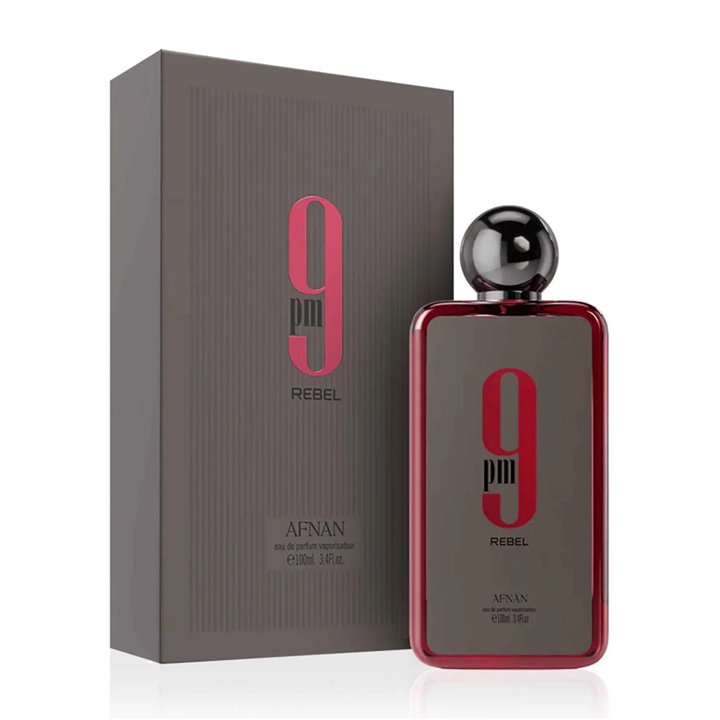 Afnan 9Pm Rebel Eau De Parfum Spray 100ml - unisex - Teknashop Ltd