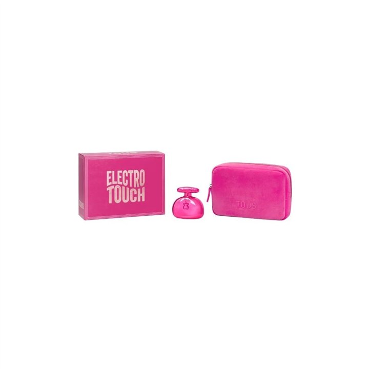 Tous Electrotouch Fuchsia 90 Edp Neceser - unisex - Teknashop Ltd