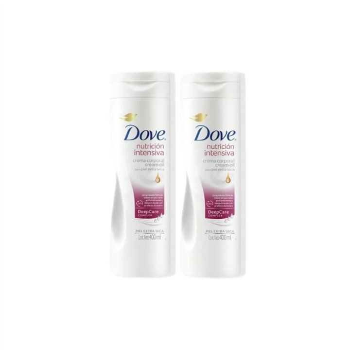 Dove Body Loc 400ml Intensiva Duplo - unisex - Teknashop Ltd