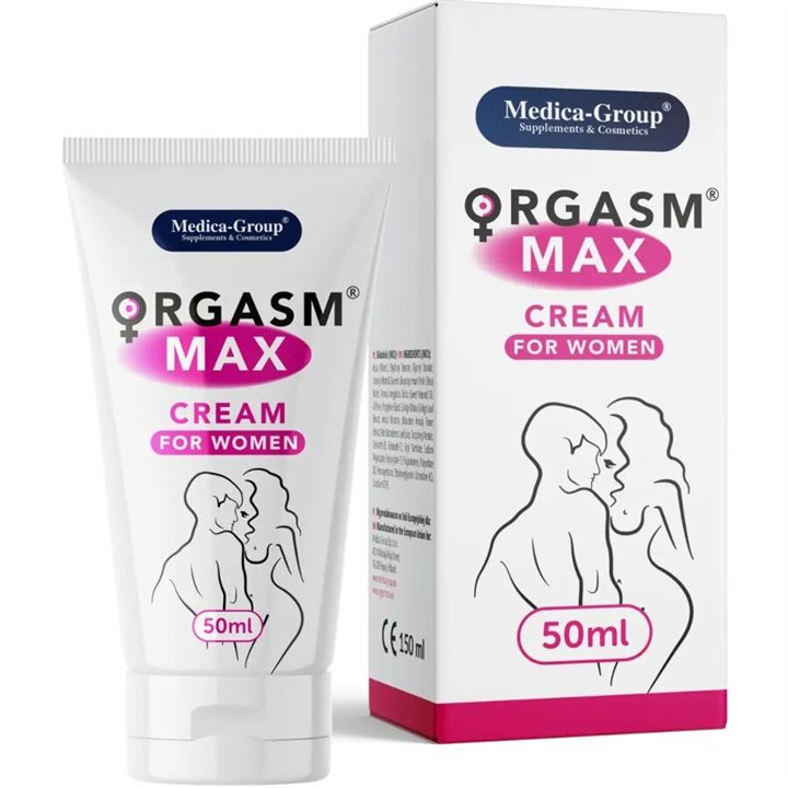 MEDICA GROUP - ORGASM MAX INTIMATE CREAM FOR WOMEN 50 ML - D-244355 - Teknashop Ltd