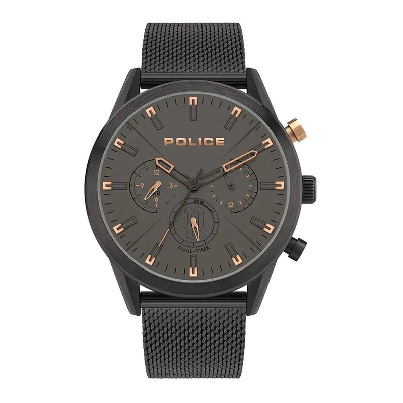 Police Silfra PL.16021JSB/79MM Mens Watch Dualtimer