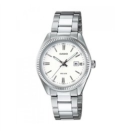 CASIO COLLECTION Mod. LADY DATE - WHITE - WW.LTP-1302PD-7A1VEG - Teknashop Ltd