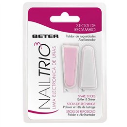 Beter Nail Trio Spare Sticks Electronic File - unisex - Teknashop Ltd