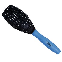 Eurostil Pneumatic Small Bi-Material Brush with Plastic Bridge - unisex - Teknashop Ltd