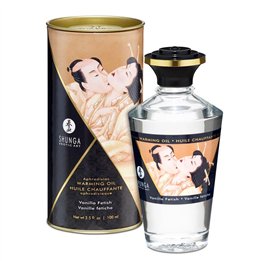 Shunga Warming Massage Oil Vanilla Aroma - S9022071 - Teknashop Ltd
