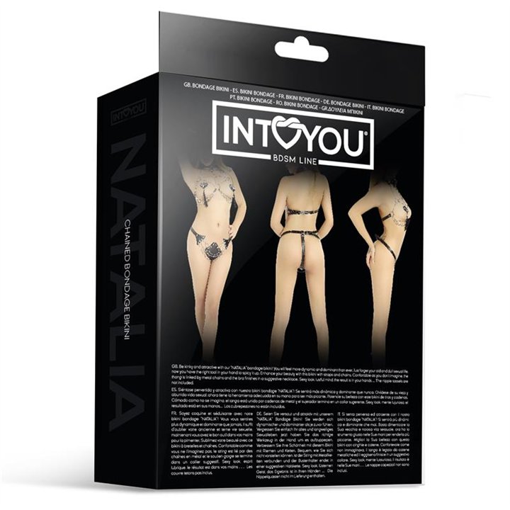 Natalia Chained Bikini for Bondage - IB-621 - Teknashop Ltd