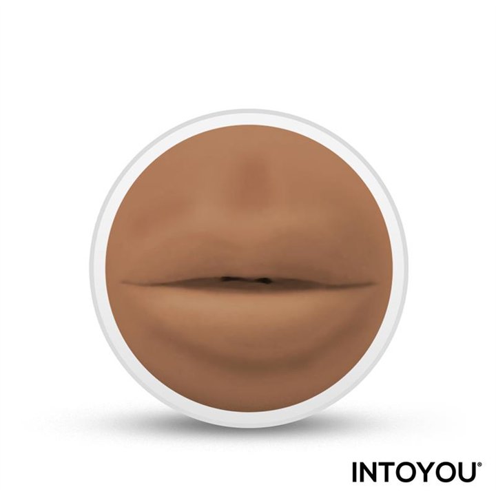 Masturbator Mouth Provocative Caramel - J-338 - Teknashop Ltd
