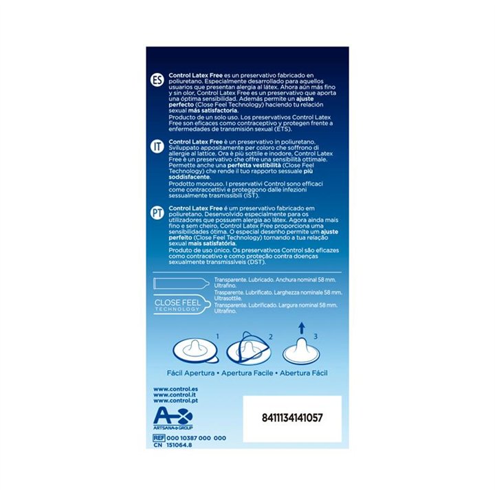 Latex Free 5 uds - 8411134141057 - Teknashop Ltd