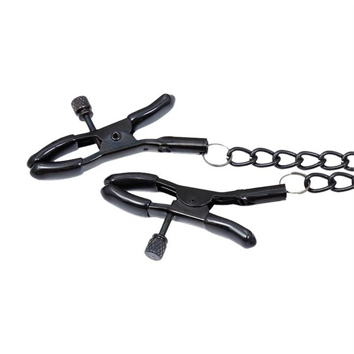 llar with Nipple Clamps Diamond Vegan Leather - DL-490 - Teknashop Ltd