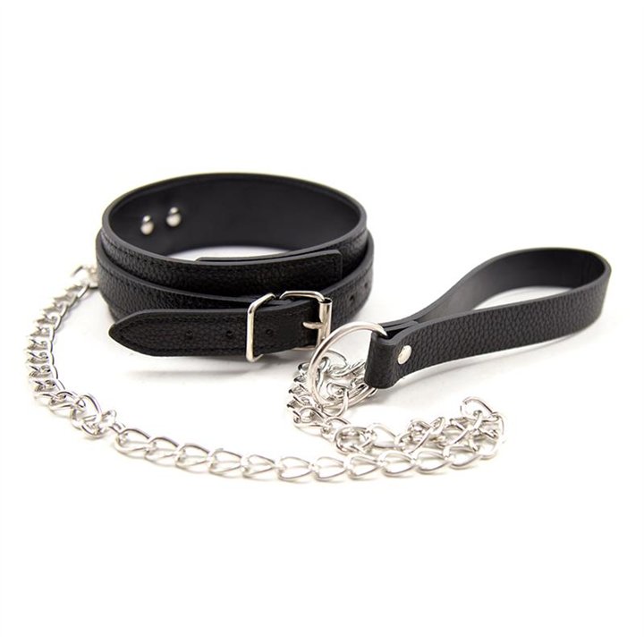 Snake Pattern Collar with Leash - 8436615000470 - Teknashop Ltd