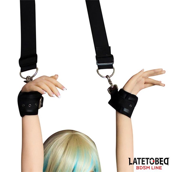 Door Swing Nylon Bind Neoprene Wrist Cuffs - 8436615001774 - Teknashop Ltd