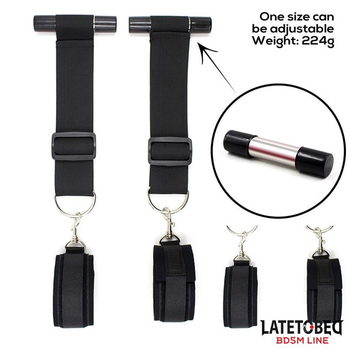 Door Swing Nylon Bind Neoprene Wrist Cuffs - 8436615001774 - Teknashop Ltd