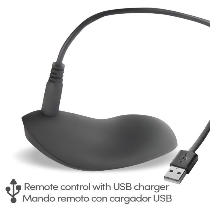 Reerin Dual Vibrating Ring USB Remote Control USB Silicone - T-110 - Teknashop Ltd