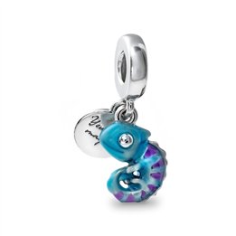 PANDORA Mod. COLOUR-CHANGING CHAMELEON DANGLE CHARM - WW.791676C01 - Teknashop Ltd
