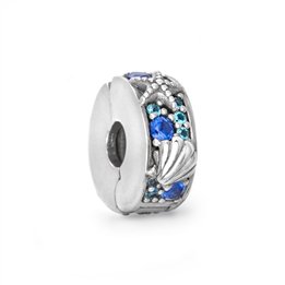 PANDORA Mod. MOMENTS TROPICAL STARFISH & SHELL CLIP CHARM - WW.791678C01 - Teknashop Ltd