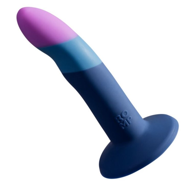 ROMP - PICCOLO SILICONE DILDO WITH TRICOLOR SUCTION CUP 14 CM - D-245877 - Teknashop Ltd