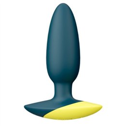 ROMP - BASS PLUG ANAL VIBRATOR 10 CM GREEN - D-245881 - Teknashop Ltd